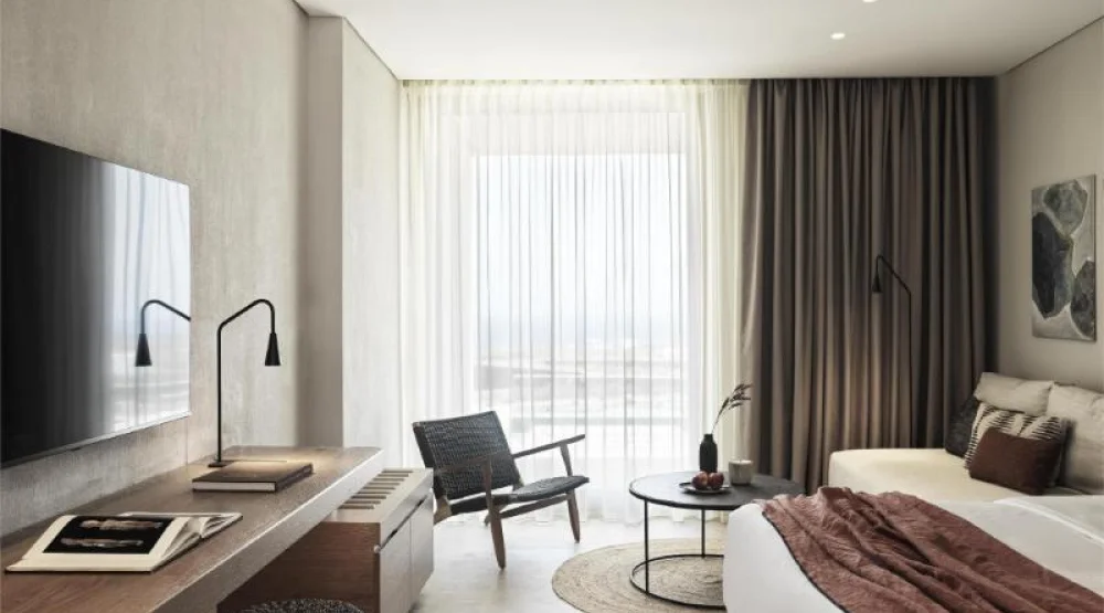 One King Bed Sea View with Private Pool at Magma Resort Santorini