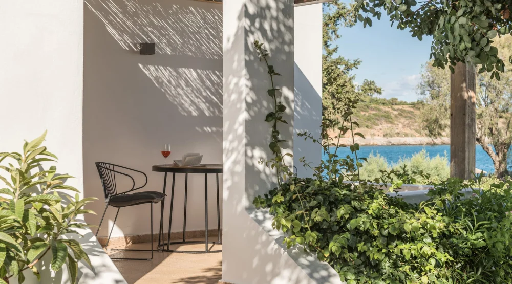 Seaview Bungalow at Minos Beach Art Hotel