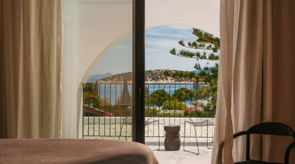 Seaview Room - Main Building at Minos Beach Art Hotel