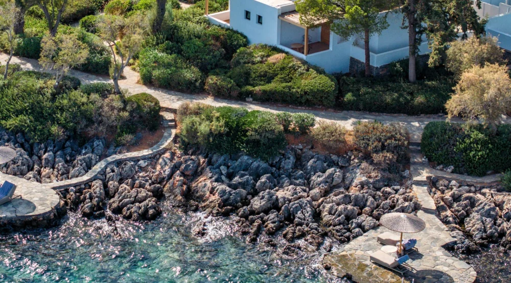 Superior Seafront Bungalow at Minos Beach Art Hotel