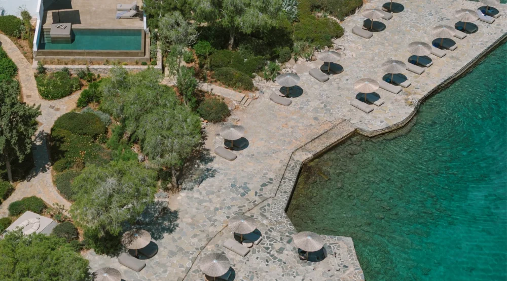 One Bedroom Seafront Villa with Private Pool at Minos Beach Art Hotel