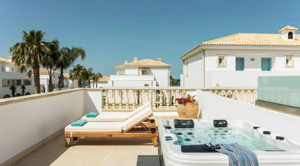 Bungalow Family Garden View with Outdoor Whirlpool Spa (jazzi) at Mitsis Selection Laguna