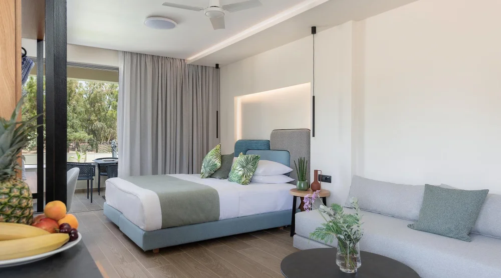 Junior Suite with Private Garden at Mossa Well Being Hotel