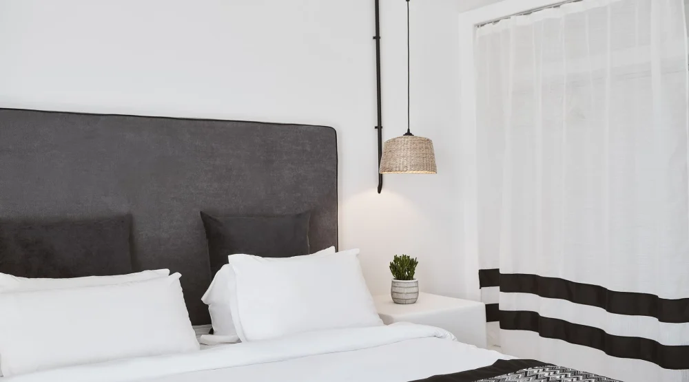 Junior Suite with Mountain View at Mr & Mrs White Mykonos