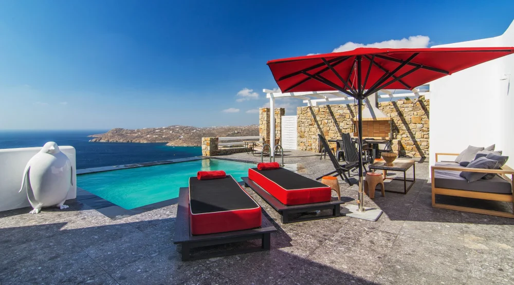 Grand Mystique Suite Private Pool at Myconian Avaton Resort