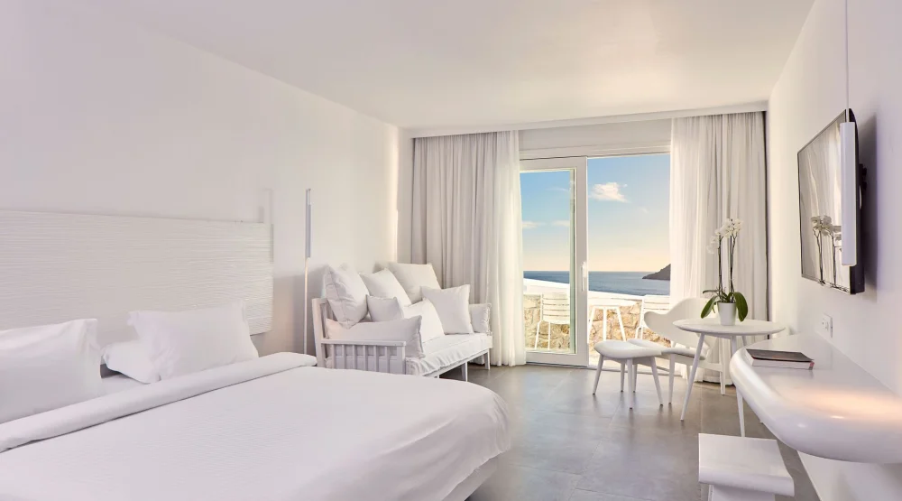 Superior Room Sea View at Myconian Imperial Resort