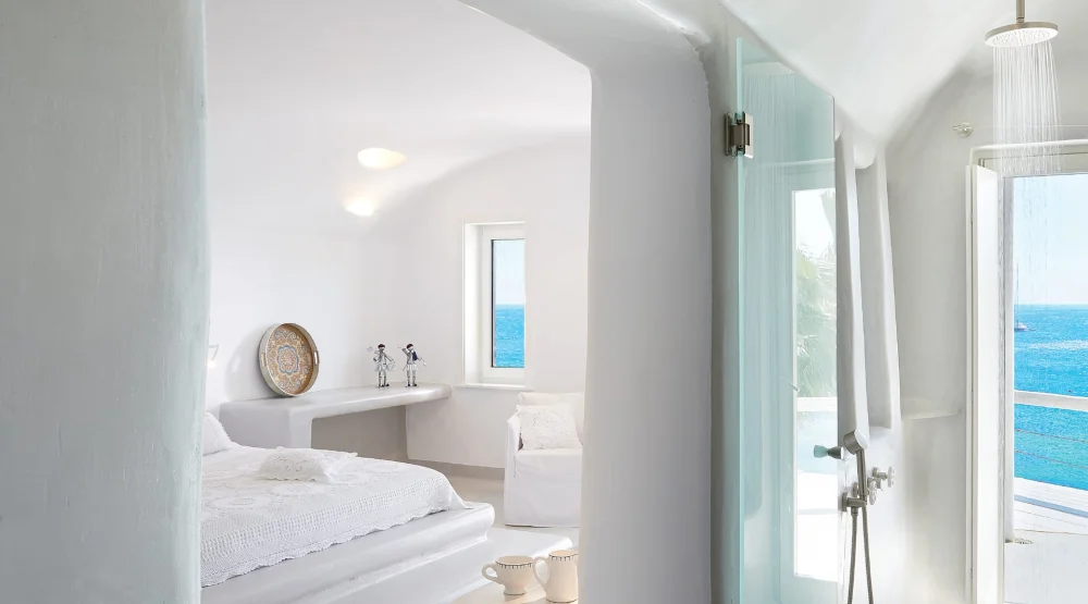 Junior Bungalow Suite at Mykonos Blu A Grecotel Resort To Live