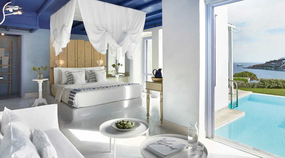 Endless Blu Villa with Private Pool at Mykonos Blu A Grecotel Resort To Live