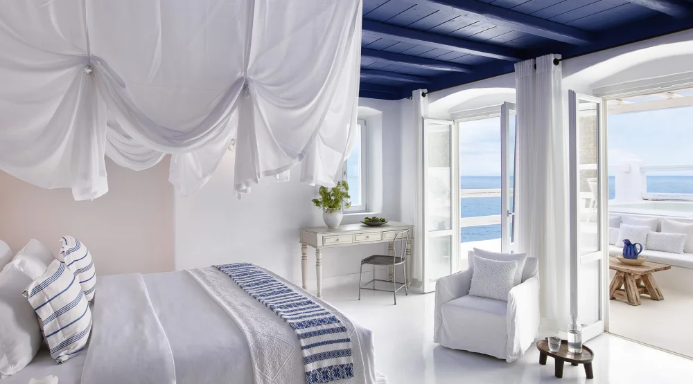 Royal Blu Mansion with Private Shaded Pool at Mykonos Blu A Grecotel Resort To Live