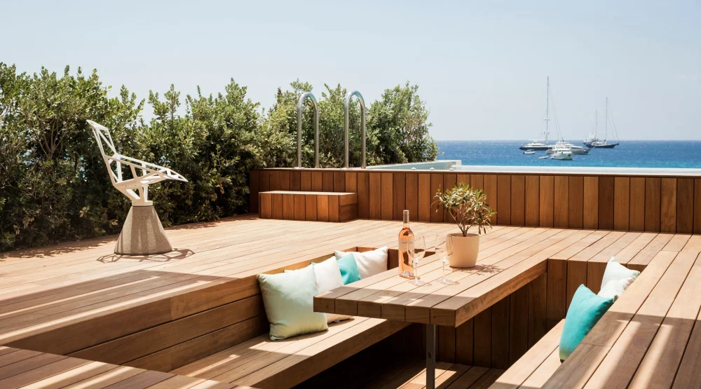 Ultimate Dream Suite with Sea View & Private Pool at Mykonos Dove Beachfront Hotel