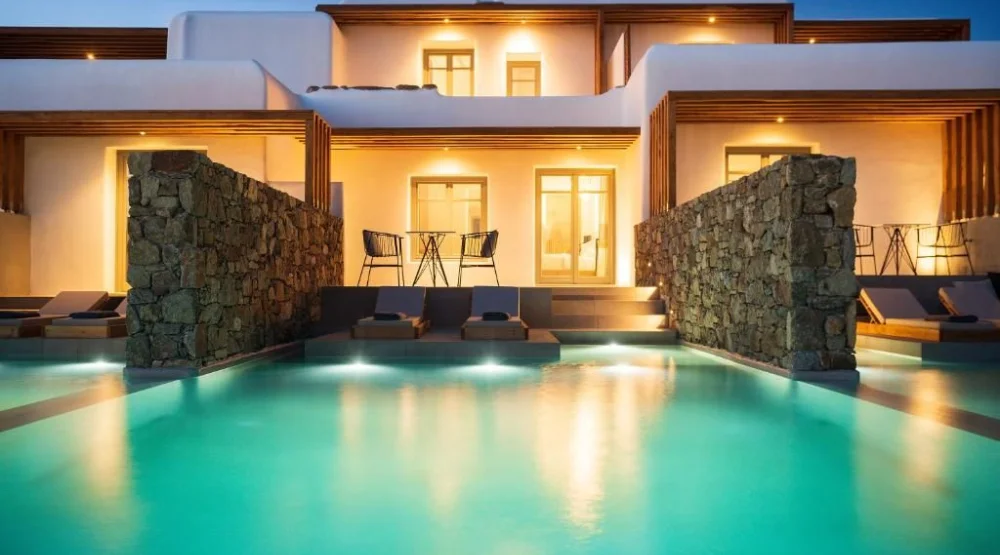 Deluxe Pool Suite at Mykonos Soul