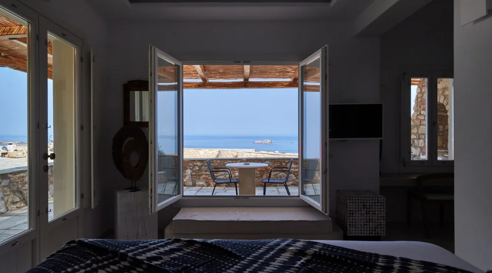 Junior Suite Sea View at Mythic Paros