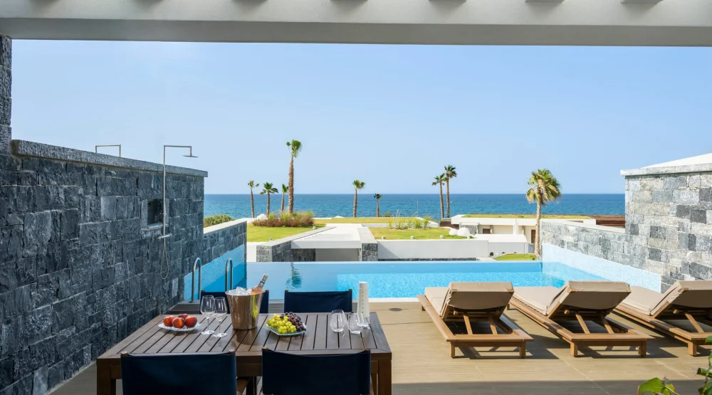 Prestige Suite Sea View with Private Pool & Indoor Sauna at Nana Princess Suites & Villas