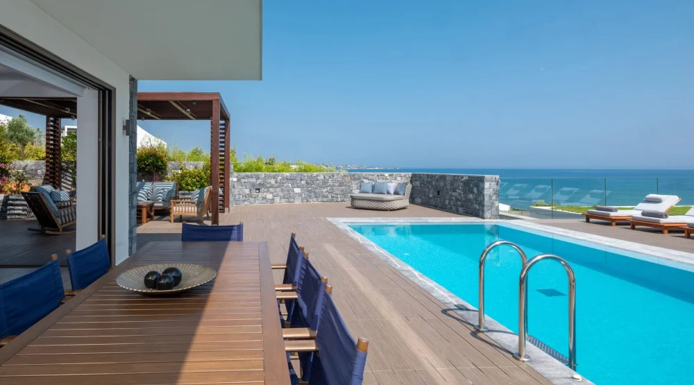 Grand Royal Villa Three Bedrooms On Three Floors Sea View with Private Pool Sweetspa and Gym at Nana Princess Suites & Villas