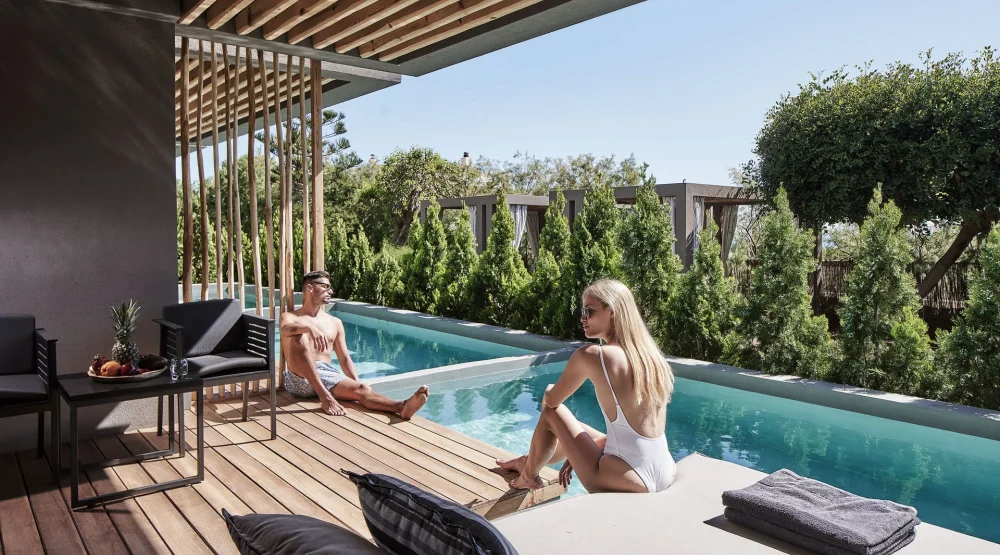 Comfort Room with Independent Pool at Nema Design Hotel