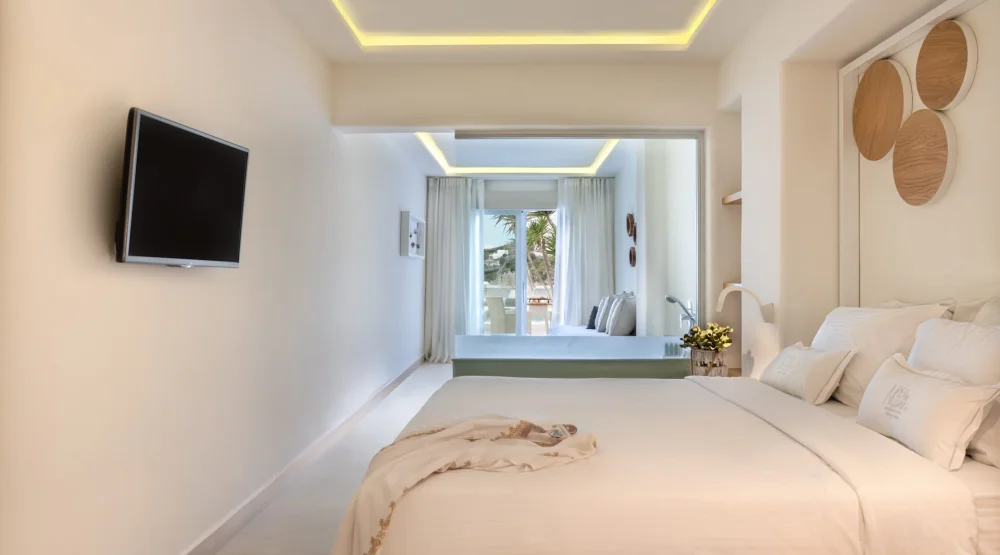 Sunshine Junior Suite Sea View with Private Pool at Nissaki Boutique Hotel