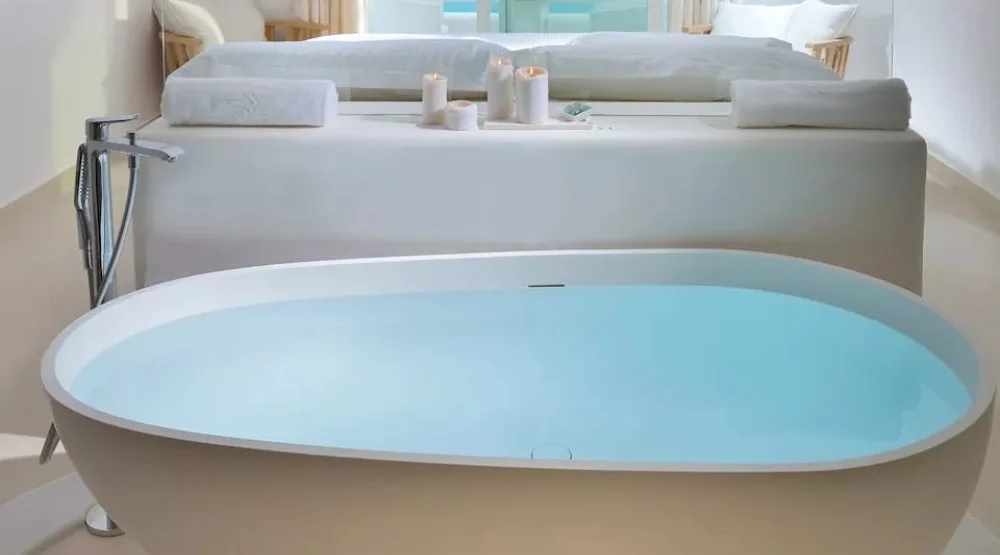 Elegant Suite Sea View with Private Pool at Nissaki Boutique Hotel