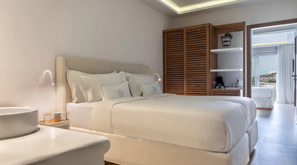 Executive Suite Sea View with Private Pool at Nissaki Boutique Hotel