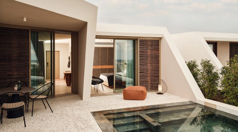 Euphoria Two Bedroom Private Pool Suite at Nous Santorini