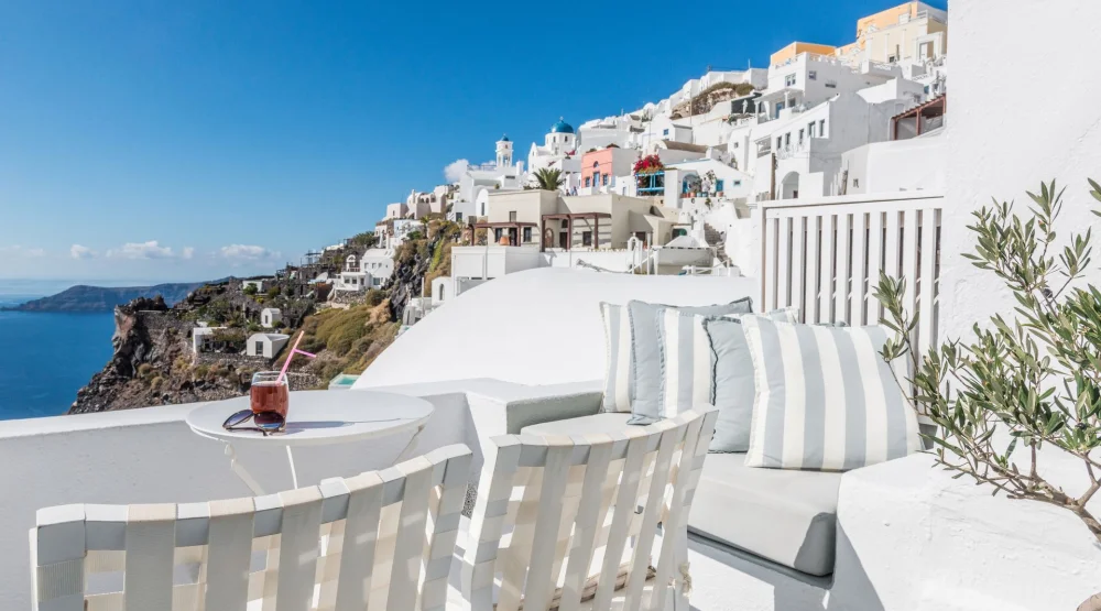 Superior Double Room with Caldera View at On The Rocks Hotel