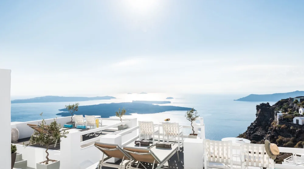 Suite with Caldera View at On The Rocks Hotel