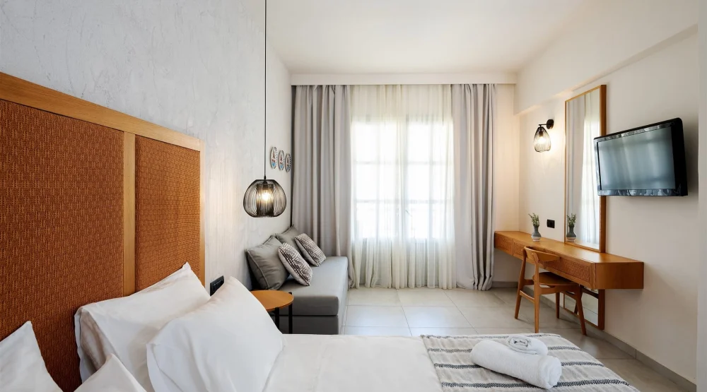 Deluxe Land View at Pedi Beach Hotel Symi