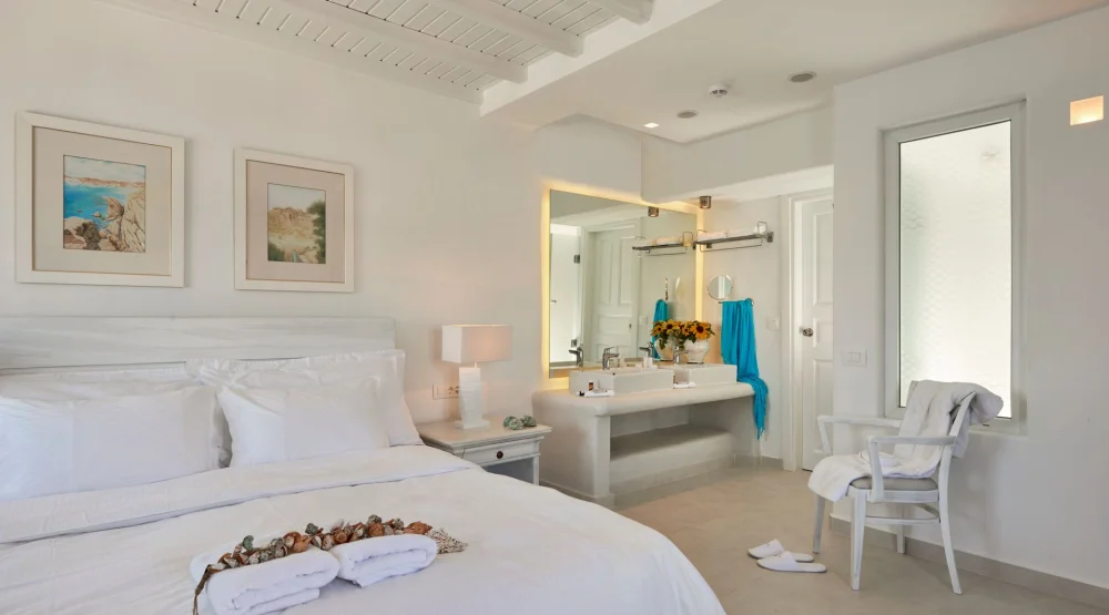 Sea Breeze Double Room at Petinos Beach Hotel