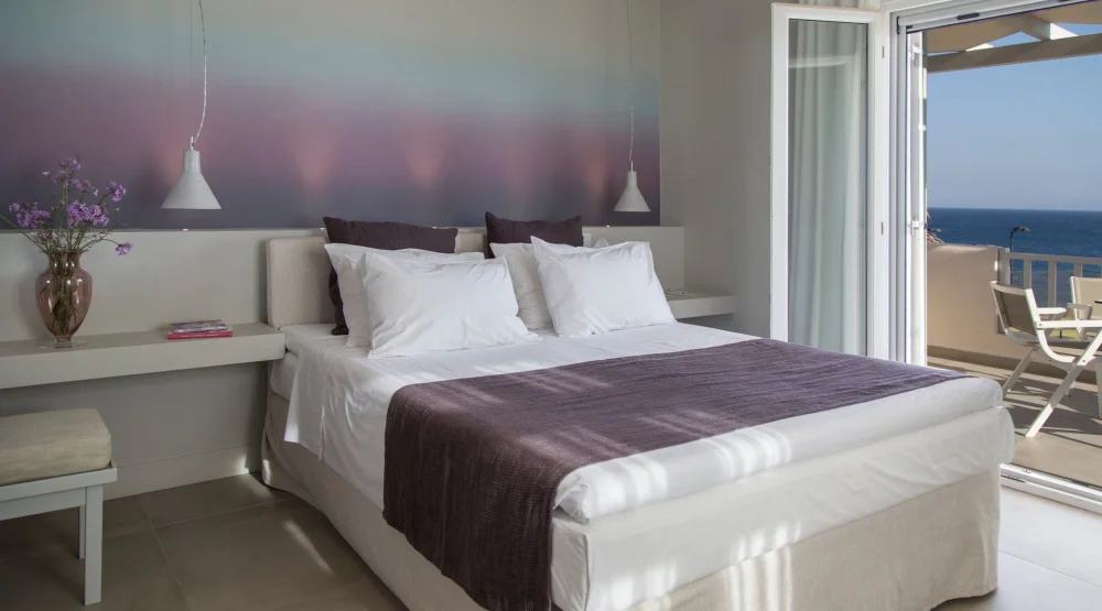 Superior Suite Sea View at Poseidon of Paros Hotel & Spa