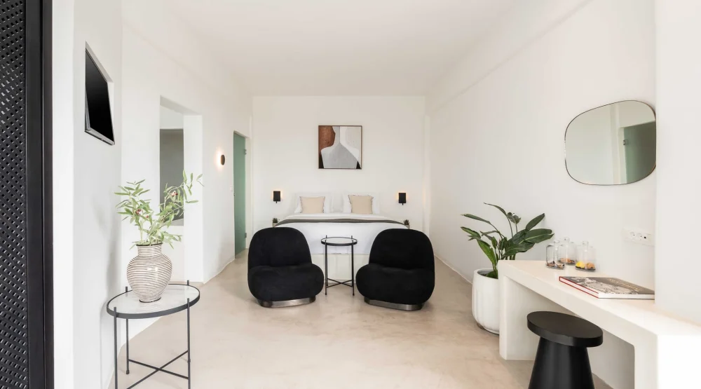 Suite Caldera View with Outdoor Mini Private Pool Quadruple at Rocabella Santorini Hotel & Spa