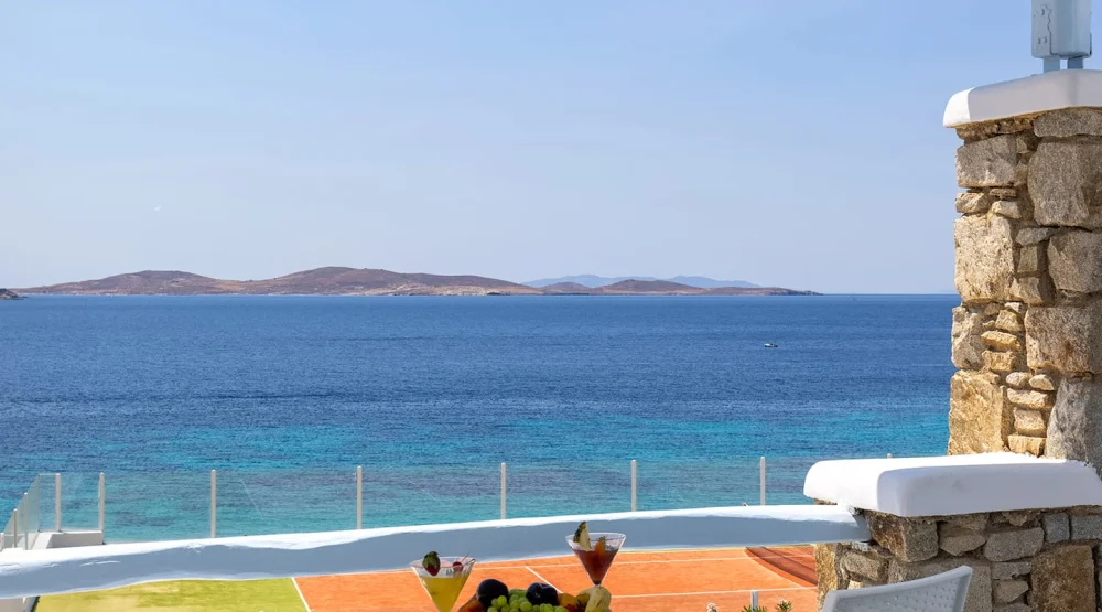 Signature Junior Suite with Sea View at Saint John Hotel Villas & Spa