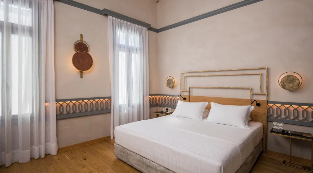 Deluxe Double Room Mountain View & Balcony at Scala de Faro