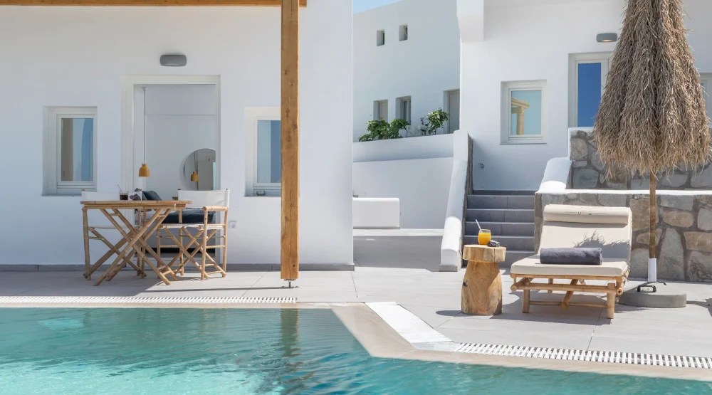 Pool Front Sea View Rooms at Secret View Hotel