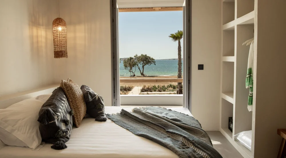 Two Bedroom Apartment Sea View On The 1st Floor N°7 at Seesoo Paros Beachfront Resort