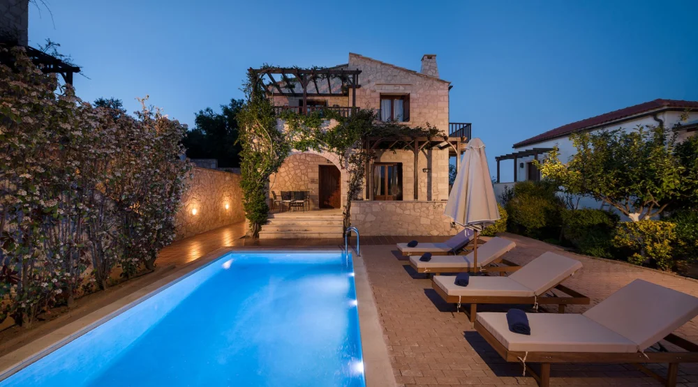 Two Bedroom Villa with Private Pool | Choice Of Five Different Villas Upon Availability at Spilia Village Hotel & Villas