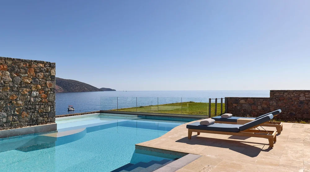 Club Suite Private Pool Seafront - Aiolos/ Zefyros/ Zeus House/ Eros at St Nicolas Bay Resort Hotel & Villas
