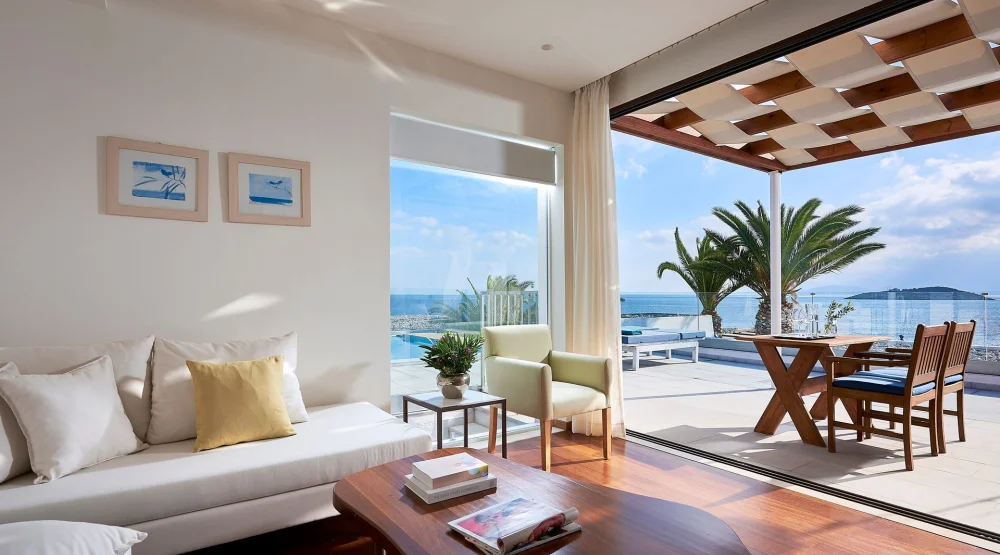 Prime Club Suite Private Pool Seafront – Penelopi at St Nicolas Bay Resort Hotel & Villas