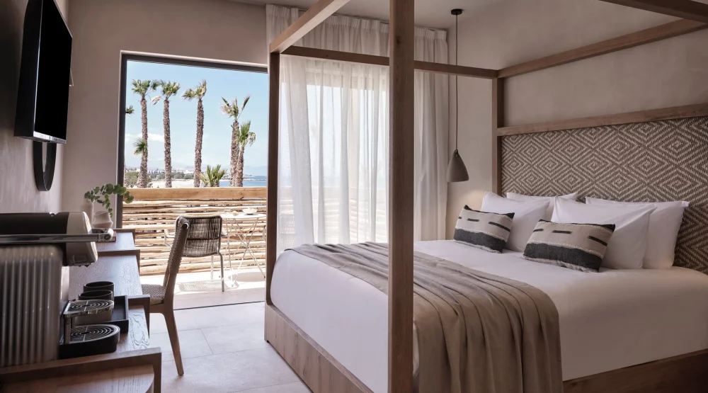 Luxe Pool View Room at Stella Blue Seaside Resort