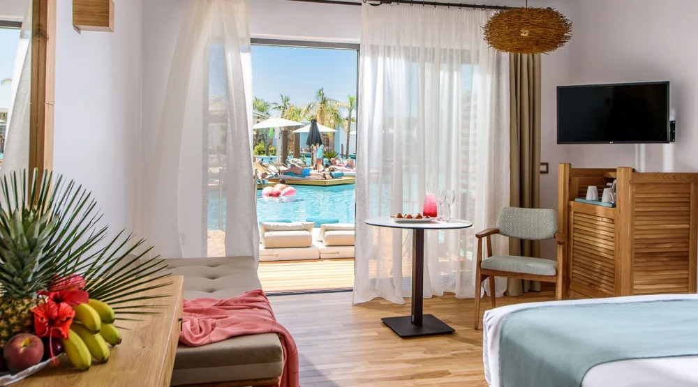 Luxury Swim Up Room at Stella Island Luxury Resort & Spa