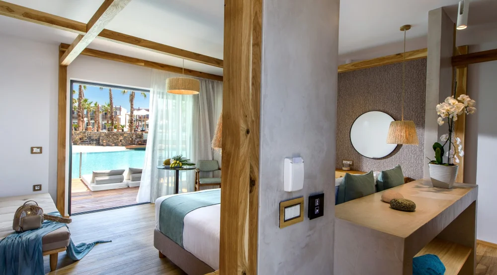 Premium Swim Up Room at Stella Island Luxury Resort & Spa