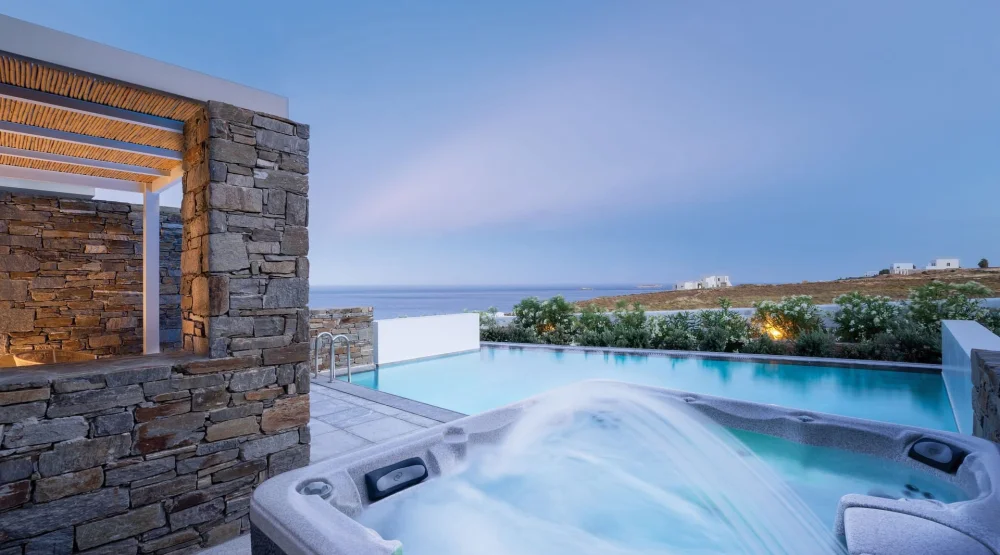 Honeymoon Suite Private Pool Sea View with Jacuzzi at Summer Senses Luxury Resort