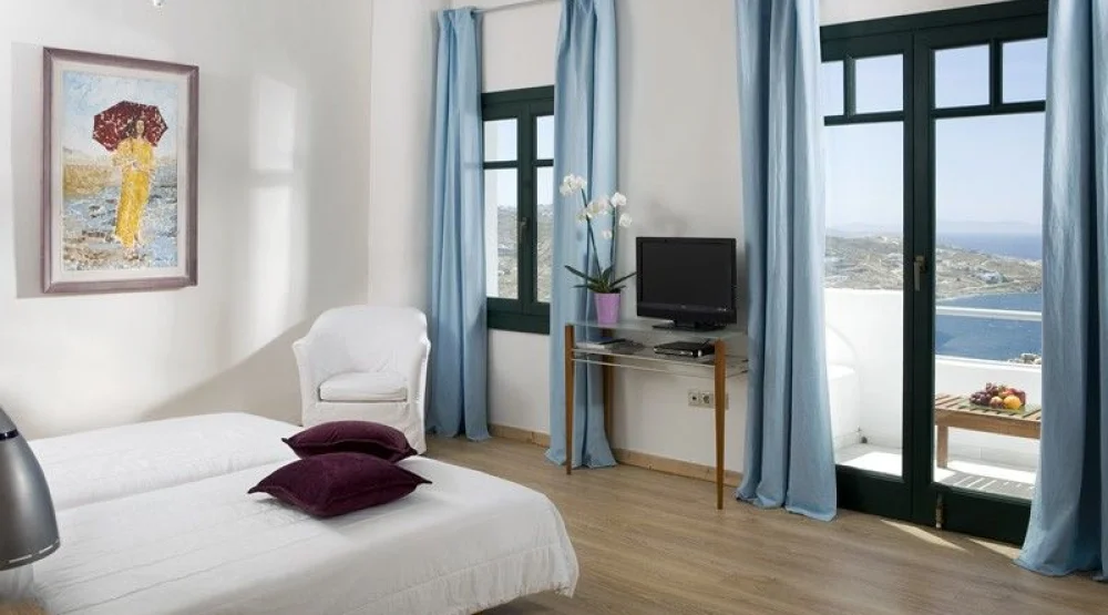 Superior Double Room Sea View at Tharroe of Mykonos Hotel