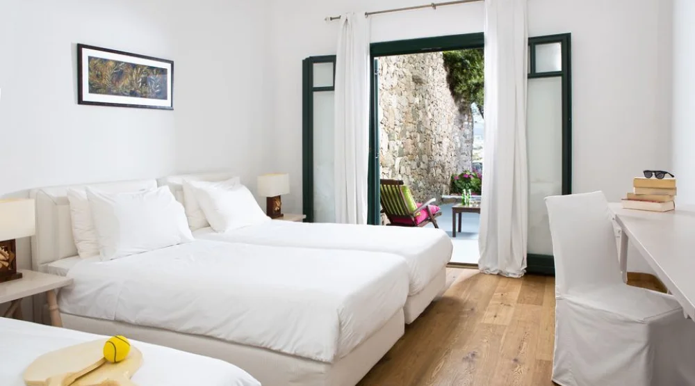 Classic Triple Room Inland View at Tharroe of Mykonos Hotel