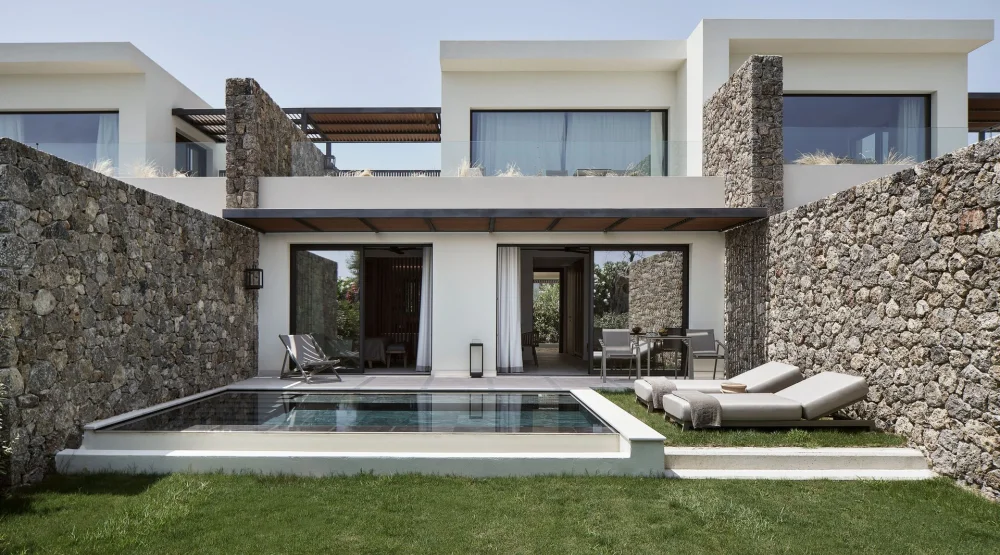 Ionian Beachfront Suite with Private Pool at The Olivar Suites