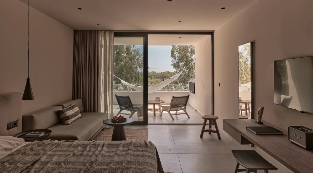 Junior Suite Partial Sea View - 36 M² at Theros All Suite Hotel