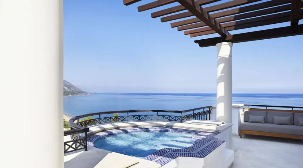 Adonis Aphrodite Suite with Outdoor Whirlpool at Anassa