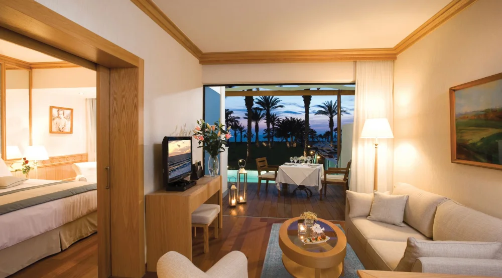 Executive One Bedroom Suite Garden View with Private Pool at Constantinou Bros Asimina Suites