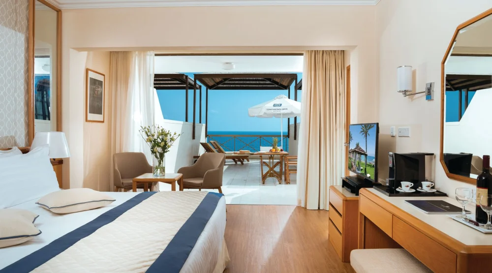 Executive One Bedroom Suite Sea View at Constantinou Bros Athena Beach Hotel