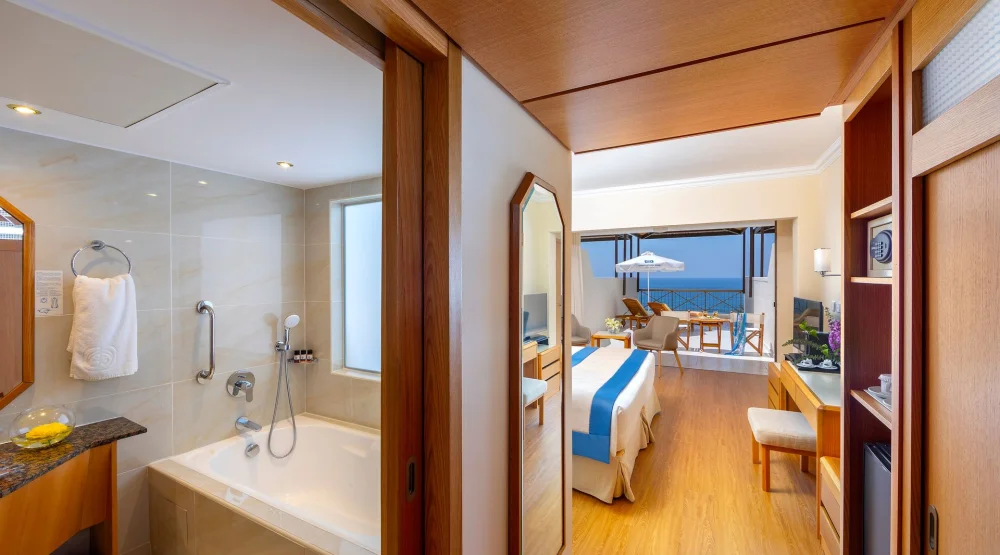 Executive Two Bedroom Suite Sea View at Constantinou Bros Athena Beach Hotel