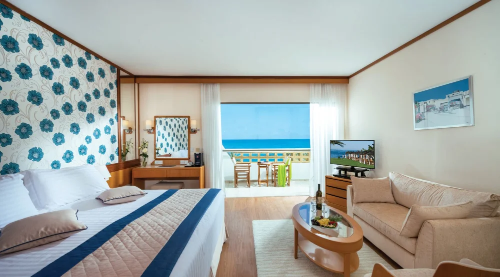 Superior Deluxe Room Sea View at Constantinou Bros Athena Royal Beach