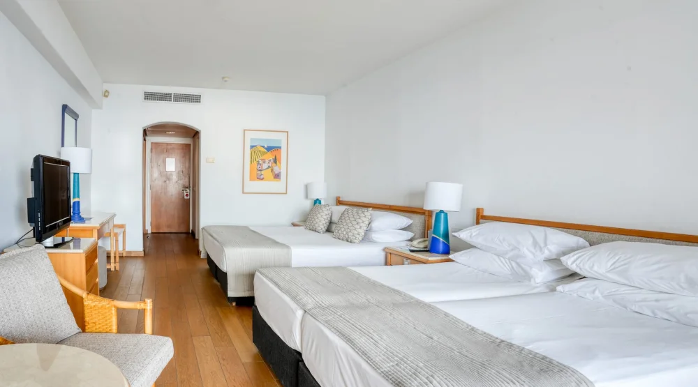 Quadruple Studio Sea View at Coral Beach Hotel & Resort